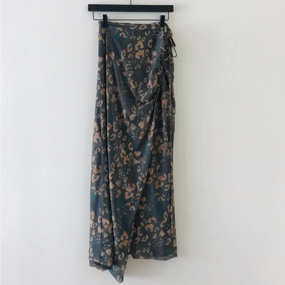 Free People Supernova Animal Print Skirt And Top Set - Picture 8 of 16